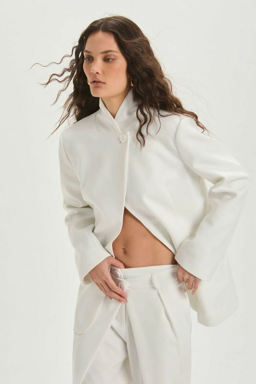 Imagem de Blazer Luana Off White Le Blog